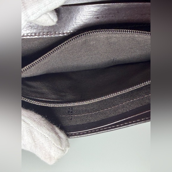 Authentic fendi brown leather wallet with COA,insert,chain ❤️🖤❤️🖤 - Picture 8 of 14